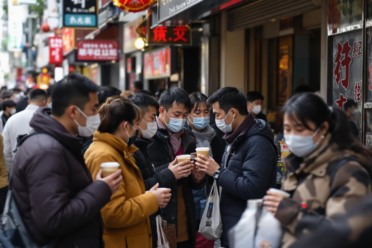 抖音热榜：某奶茶品牌直播送十万杯引发全城排队
